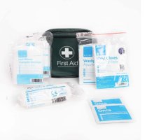 One Person First Aid Kit in Zipped Bag