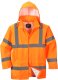 PORTWEST HIVIS RAIN JACKET