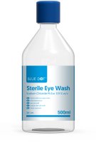 BLUE DOT EMERGENCY EYEWASH BOTTLE 500ML