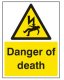 SITE SIGN - Danger Deep Excavations