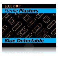 MICROPLAST BLUE DETECTABLE PLASTERS ASTD (100)