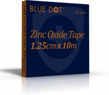 BLUE DOT MICROPOROUS TAPE 1.25cmx10m