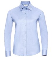 Womens Long Sleeved Easycare Oxford Shirt